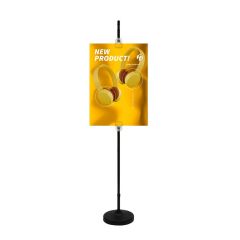 Clip Pole Poster Stand
