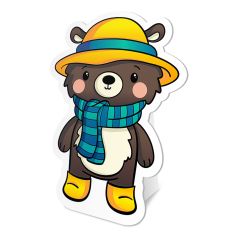 Die Cut Kapaline Foam Board With Paper Stand