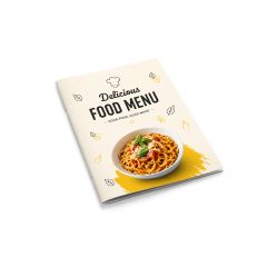Booklets Saddle Stitch (Food Menu)